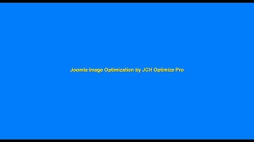 Joomla Image Optimization by JCH Optimize Pro