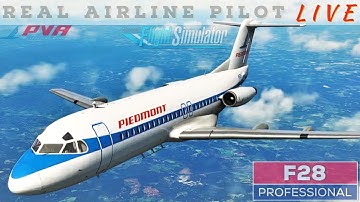 The Regional Pilot LIFE | #justflight | Real Airline Captain | Fokker 28 #f28 | Truly Study LEVEL