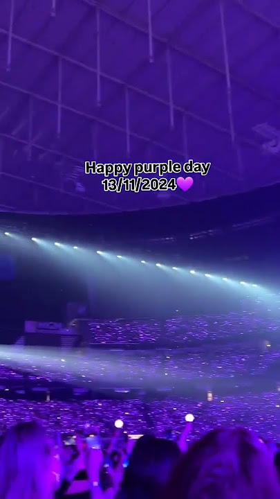 BTS Army 💜 Happy Purple 💜 Day 💜 13/11/24