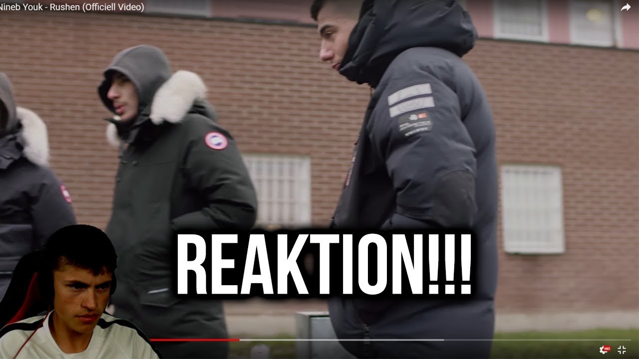 reaktion nineb youk rushen officiell video youtube reaktion nineb youk rushen officiell video youtube
