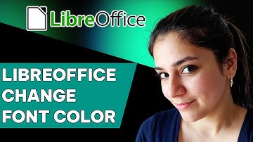 How to Change Font Color in LibreOffice