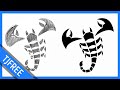 Scorpion | Free Software Speed Art (Krita and Inkscape)