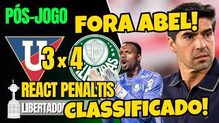PÓS-JOGO | LDU 3(3X4)2 PALMEIRAS | LIBERTADORES 2026 | AO VIVO screenshot 4