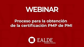 Proceso para la obtención de la certificación PMP de PMI