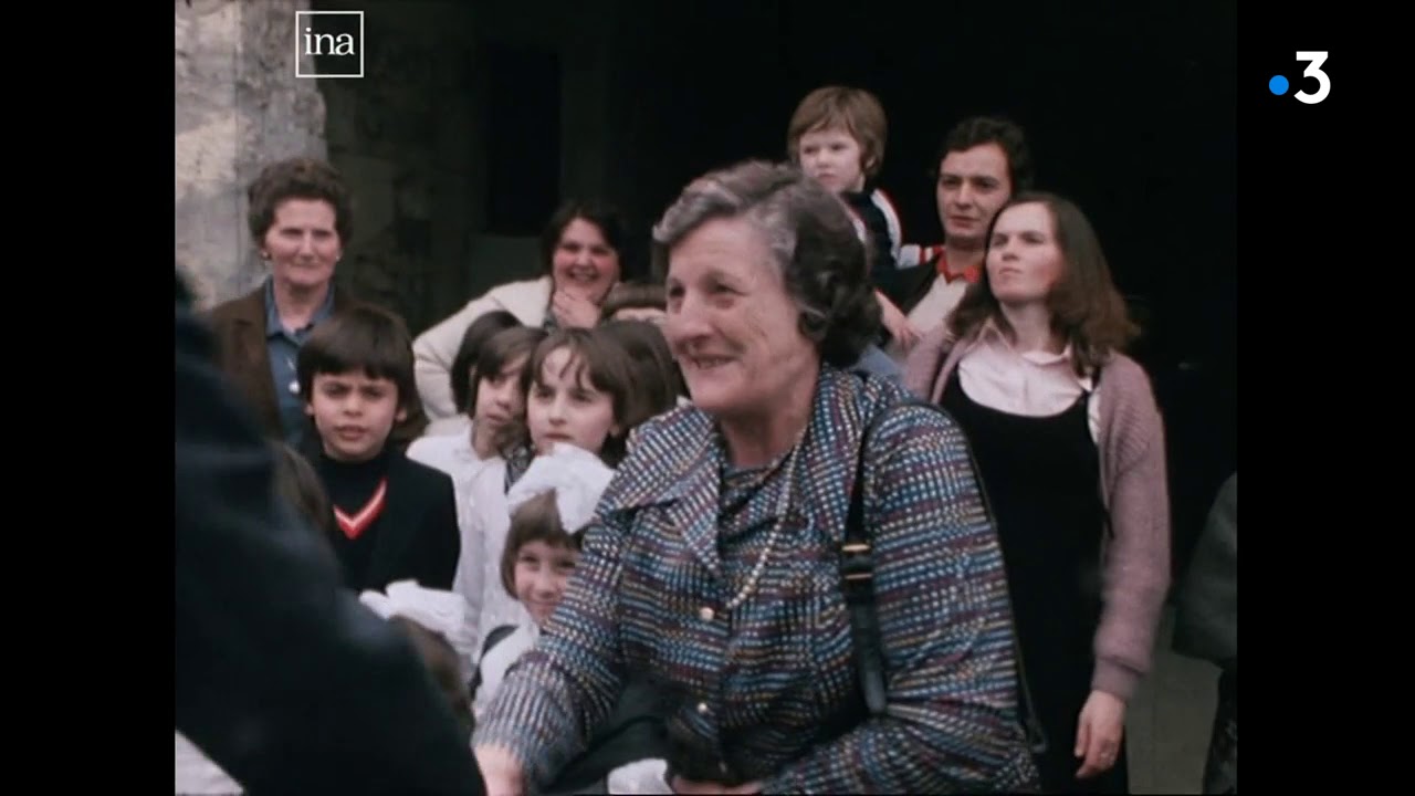 Valery GISCARD D' ESTAING en visite dans le Lot et Garonne en mai 1979