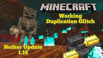 Duplication Glitch 1.16 (Minecraft Nether Update) 100% Working