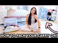 15 *life changing* PACKING TIPS! BEST PACK WITH ME IN A CARRY ON FOR VACATION 2021  Alexandra Beuter