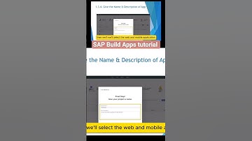SAP Build Apps-zelfstudie
