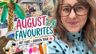 August Art Favourites ✨ Soft Pastels, Things with Wings + My Favourite Art Book! | Art Chat & Garden screenshot 4