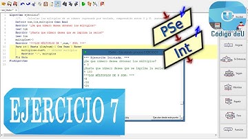 Múltiplos de un número en PSeInt. (Ciclo Para) (Ejercicio en PSeInt N°7)