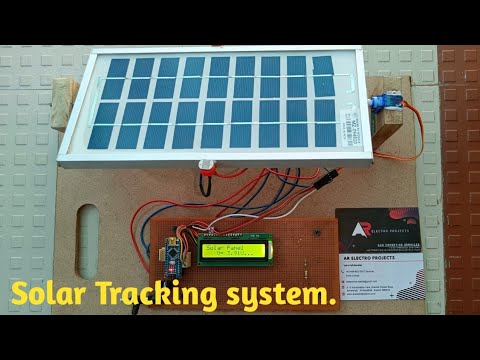Single Axis Solar tracking System. Ar Electro Projects.