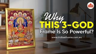 Prosperity • Wisdom • Success | Lakshmi Ganesh Saraswati Photo Frame for Home Temple screenshot 1