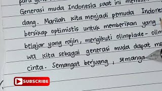 Contoh Naskah Teks Pidato HUT Kemerdekaan RI ke-80 Singkat Tema “Tugas Generasi Muda Indonesia” Contoh Naskah Teks Pidato HUT Kemerdekaan RI ke-80 Singkat Tema “Tugas Generasi Muda Indonesia”