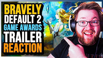 🖼 BRAVELY DEFAULT II GAME AWARDS TRAILER REACTION! 🤯 Kazrisk Reacts