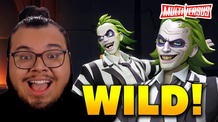 BeetleJuice Is WILD!! MultiVersus - Official Beetlejuice Gameplay Trailer REACTION!