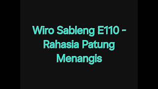 Wiro Sableng E110 - Rahasia Patung Menangis Karya Bastian Tito