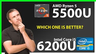 AMD Ryzen 5 5500U vs INTEL Core i5 6200U Technical Comparison