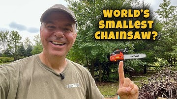 My new favorite chainsaw. Echo CS2511T/TN unboxing and review. Best small chainsaw?