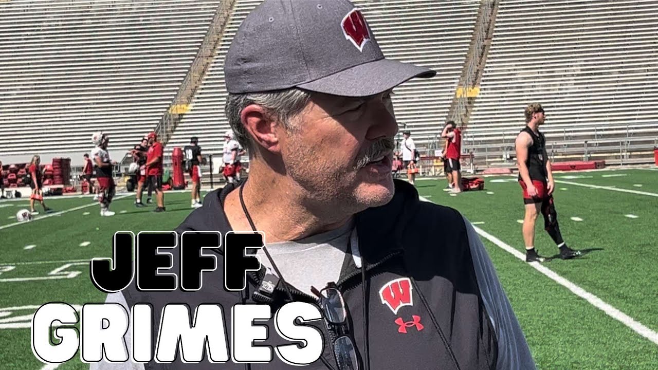 Wisconsin Fall Camp: OC Jeff Grimes