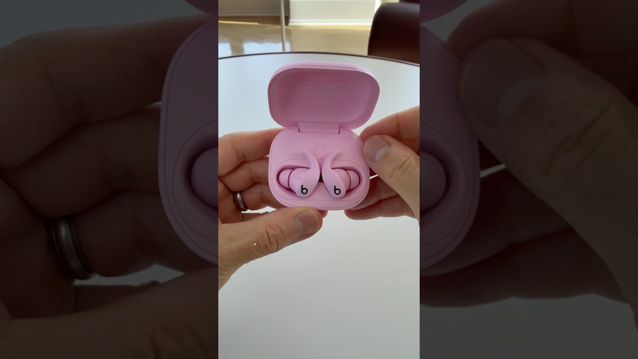 Unboxing the New $200 Powerbeats Fit in Power Pink From Beats