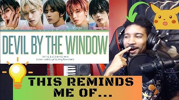 PRODUCER REACTS | TXT - DEVIL BY THE WINDOW (FIRST TIME REACTION)