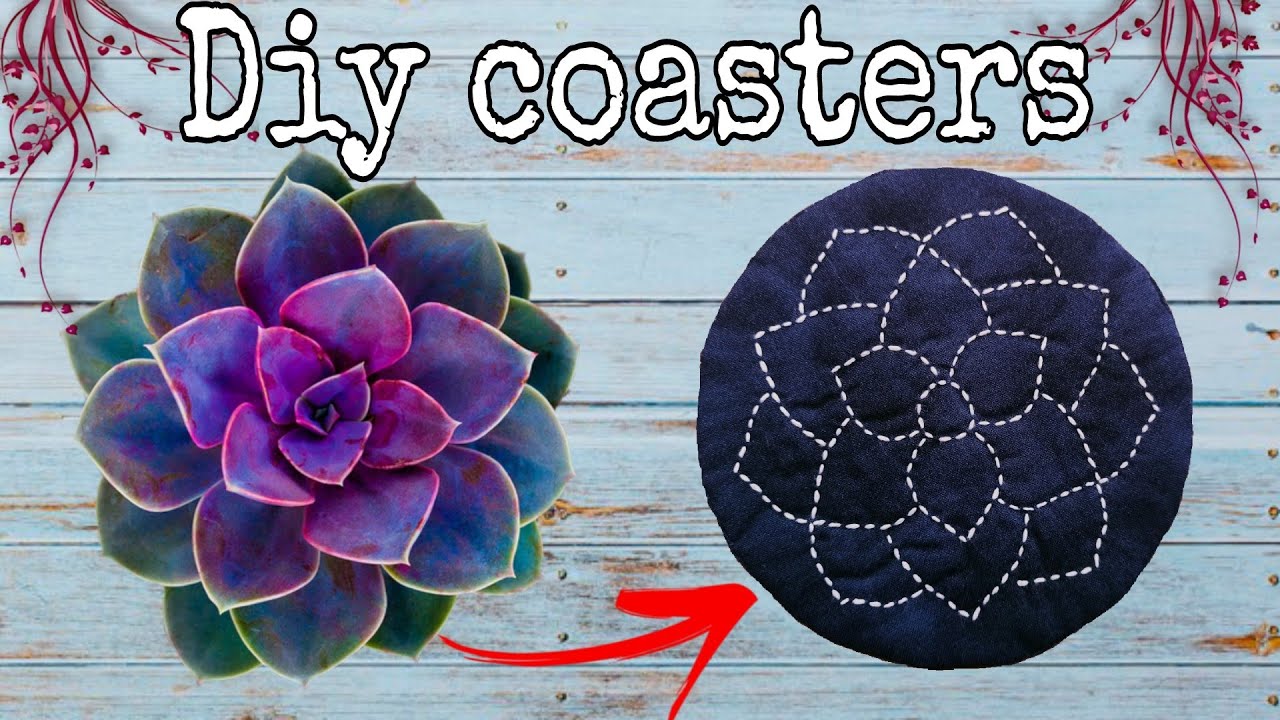 Подставки под Сашико своими руками | Простой проект сашико № 10 | Мокдий