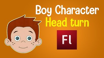 Flash Animation Tutorial - Character Head Turn Animation