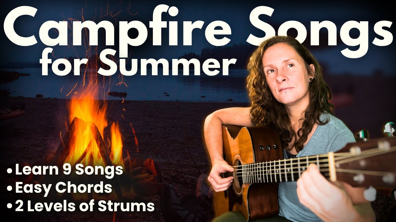 9 простых песен под акустическую гитару для летних ночей у костра