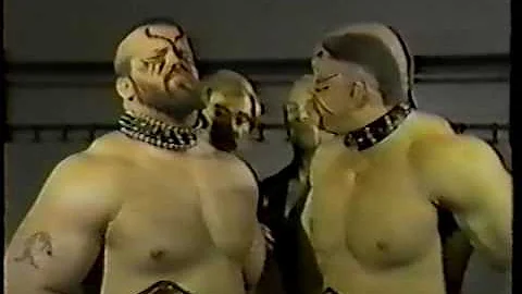 The Road Warriors vs Rick Gantner and Robert Rechs...