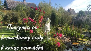 Прогулка по волшебному саду в конце сентября. Exploring the Magical Garden.