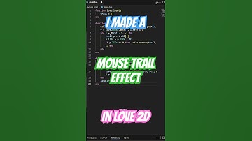 I Made a Mouse Trail With Just 20 Lines of Code