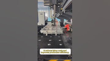 A fully automatic production line replaces eight workers. #bending #machine #cnc #factory