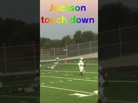 Javion JJ Jackson #8 20yd TD Reception Lanny Frasier Middle School