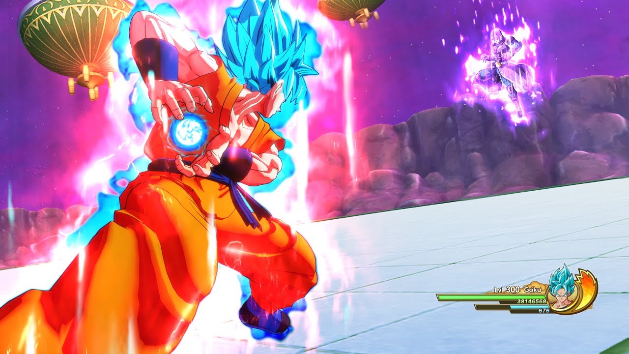 Goku's Blue Hair Transformation in Dragon Ball Kakarot - wide 2