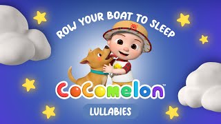 Row your Boat Lullaby | Cocomelon Lullabies | Sensory Video for Calming Babies | Nursery Rhymes