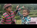 Pahari natti by cute little girls