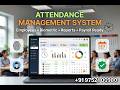 Trending Attendance Management Software | Smart Employee Attendance & Workforce Tracking System