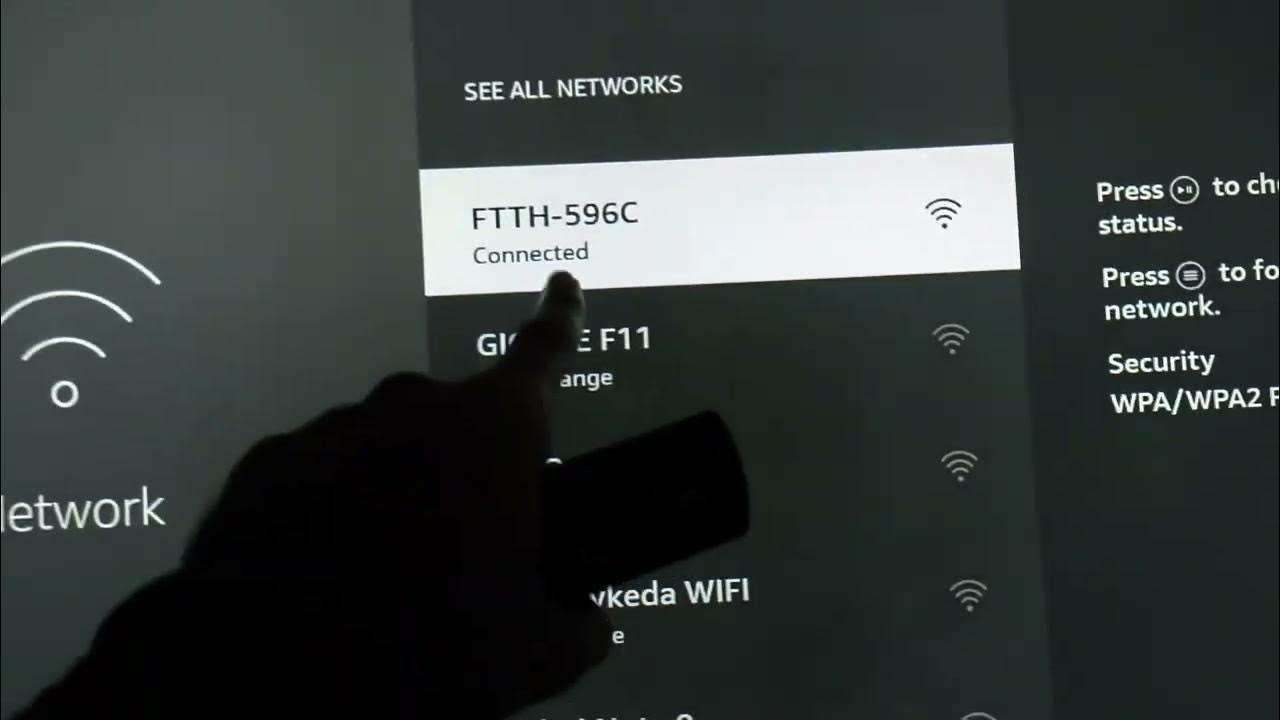 Onida fire tv me wifi kaise connect kare How to connect wifi on Onida