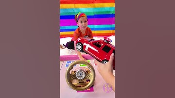 🔴🟡🟢 POP IT! 🔴🟡🟢 FIDGET TRADING GAME by SMOL || Playing the viral TikTok game with kid #shorts