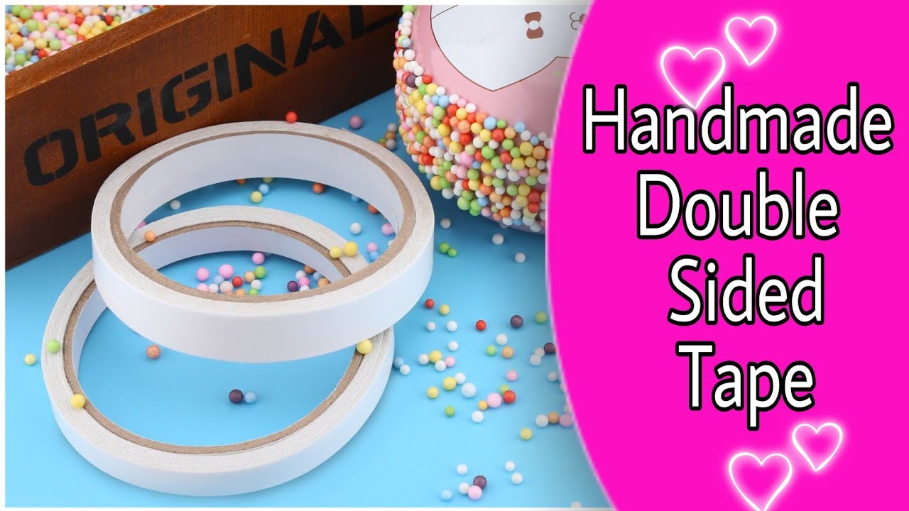 Handmade Double Sided Tape, how to make Double sided tape at home