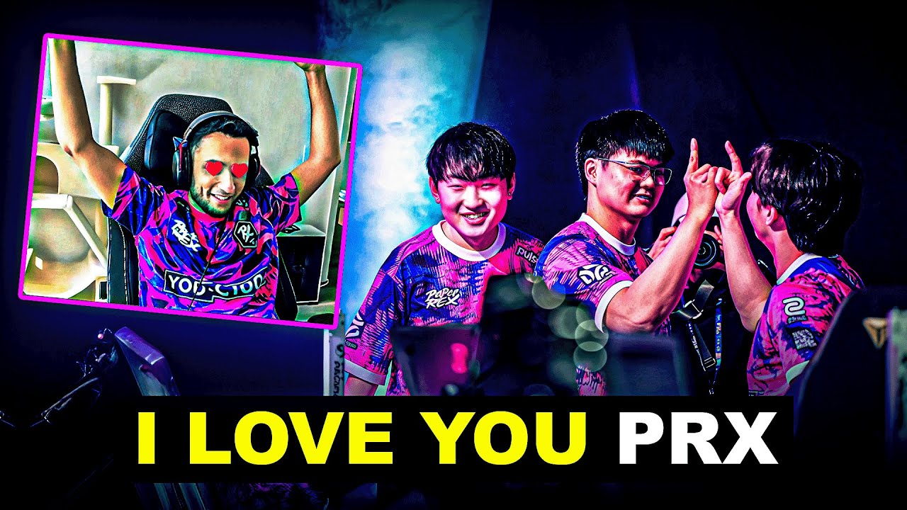 FNS Fanboying Paper Rex  for 16 minutes straight