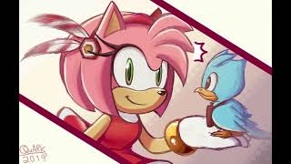 Amy Rose Sings Bird Flew Around on a Bright Sunny (AI Cover)