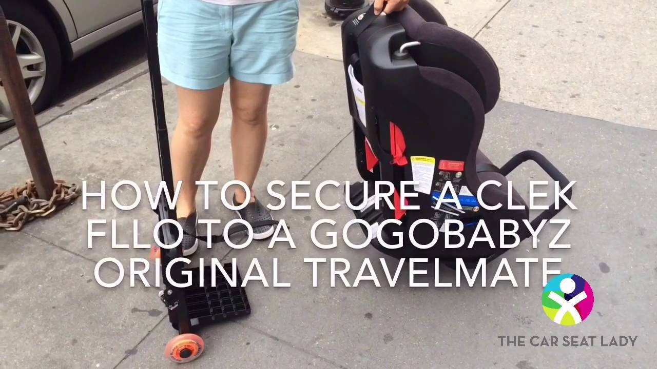 Clek Fllo on GoGoBabyz Original TravelMate YouTube