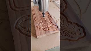 Wood Carving Machine at Work | CNC Router #shorts”