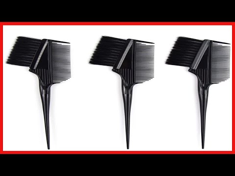 <strong>Emperor</strong> Hair Dye Brushes - 3 Angled Tint Brushes with Integrated Combs - Hair Dye Brush Applicator -