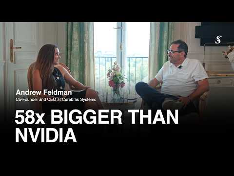 Andrew Feldman on Building a Chip 58x Larger Than Nvidia's