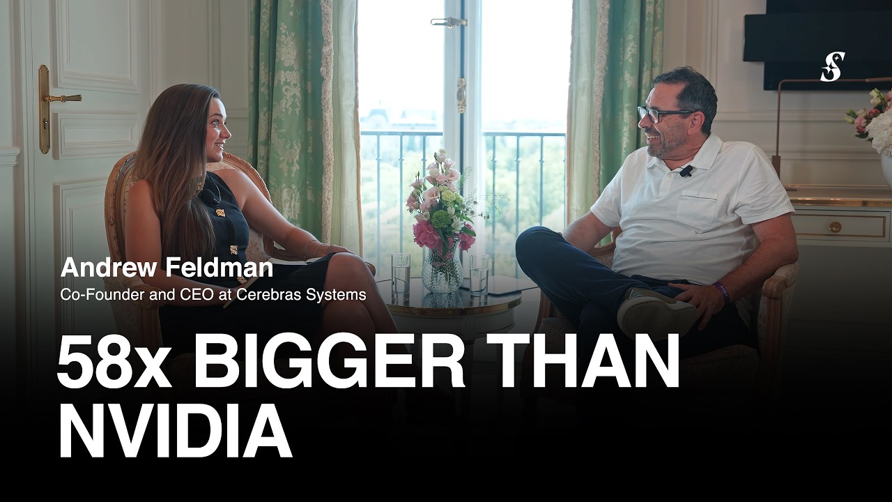 Andrew Feldman on Building a Chip 58x Larger Than Nvidia's