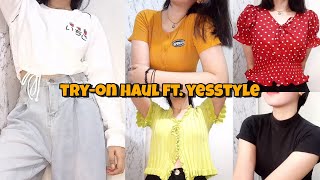 KOREAN FASHION TRY-ON HAUL ft. yesstyle (libreng damit 😮😍)| Angelie Metoda