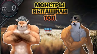 Монстры вытащили топ / Напряженная концовка / BEST PUBG