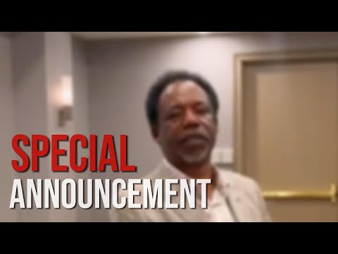 SPECIAL ANNOUNCEMENT FROM Apostle BJ Makananisa - from America to Africa